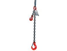 SLR SINGLE LEG CHAIN WITH HOOK AND SHORTNER