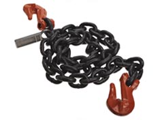 G80 Short Link Lashing Chain With Grab Hook