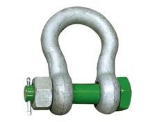 G80 NUT & BOLT BOW SHACKLE