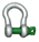 G80 SCREW PIN BOW SHACKLE