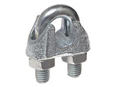 US TYPE MALLEABLE CAST IRON WIRE ROPE CLAMP