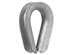 HEAVY DUTY CLOSED TYPE WIRE ROPE THIMBLE